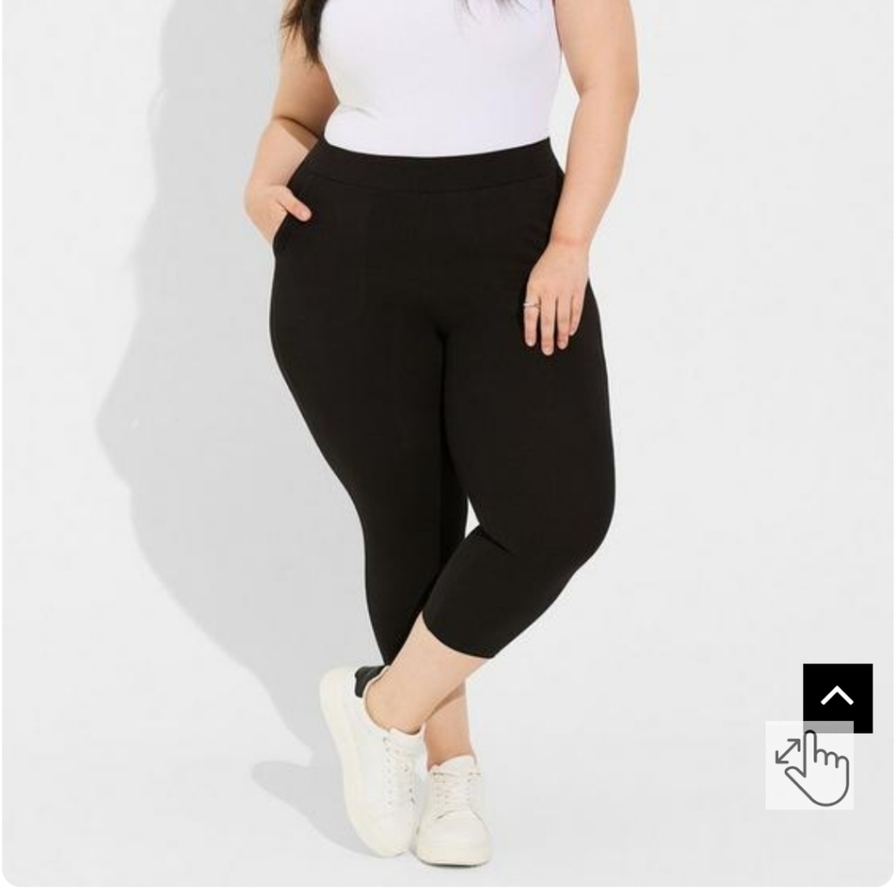 🆕️ 1X CAPRI **POCKETS** SIGNATURE WAIST LEGGINGS